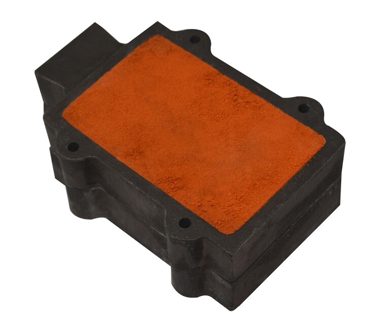 Sand Casting Set Kit 2.2 Lbs Delft Clay Sand & Cast Iron Mold Flask Frame Tool