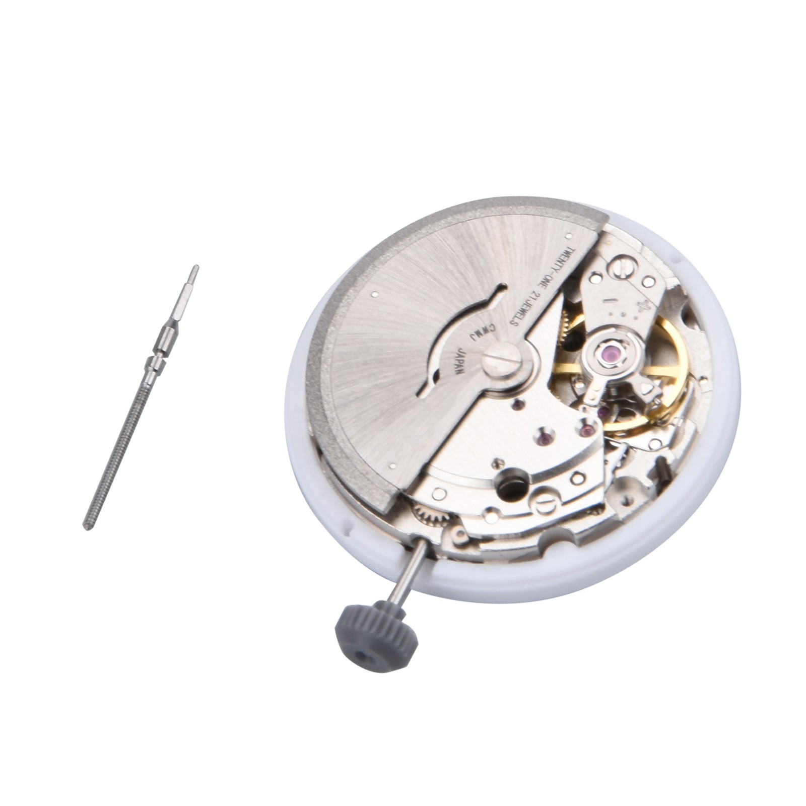 21 Jewels 3 Hands Double Calendar Mechanical Watch Movement For Miyota 8285