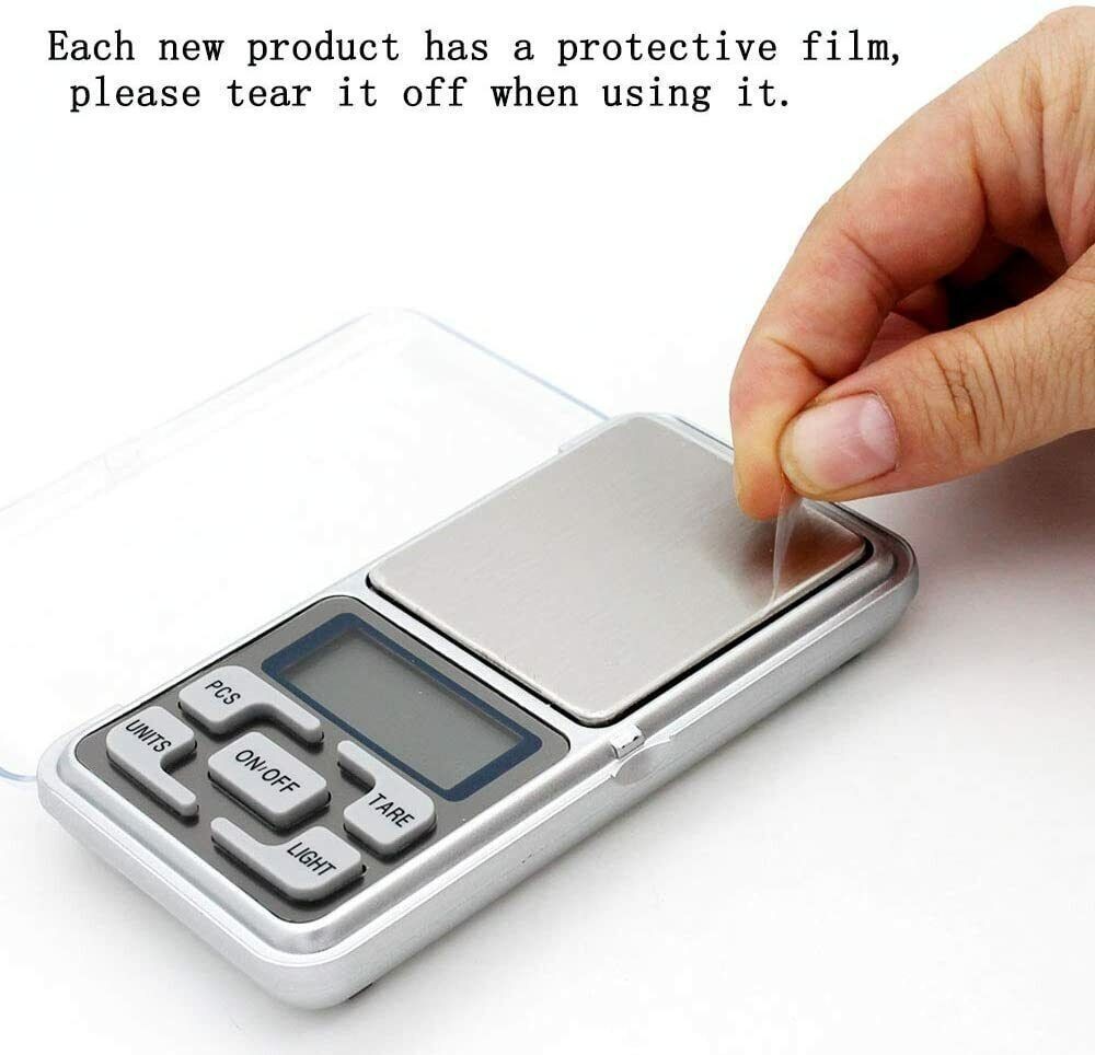 Portable Mini Digital Scale Jewelry Pocket LCD Balance Weight Gram 200g/0.01g