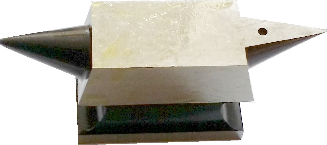 Double Horn Anvil Solid Steel Heavy 560gms Metal Forming H-DUTY PROFESSIONAL