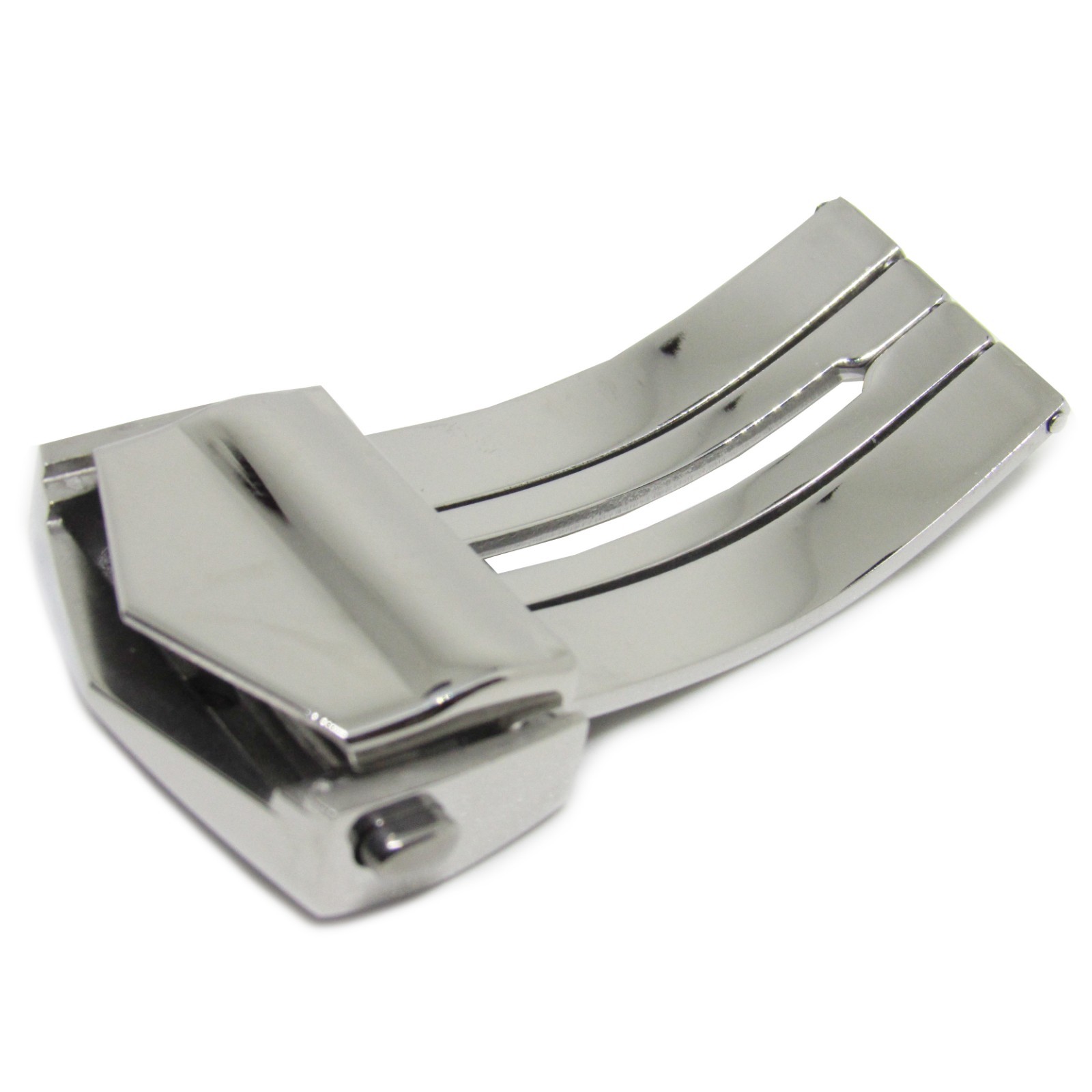DISMAY 18MM DEPLOYMENT CLASP LEATHER STRAP BAND BUCKLE FOR FC5014