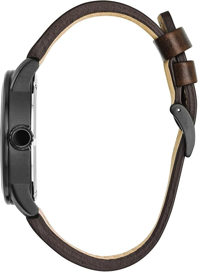 Citizen Men’s Eco-Drive Weekender Garrison Field Watch in Black Ion Plating Stai