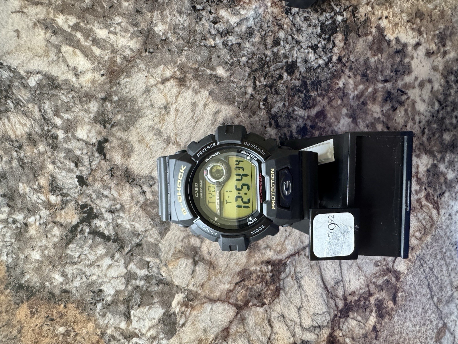 Casio Adult Men’s G8900-1CR G-Shock Black & Gold Resin Digital Sport Watch – New