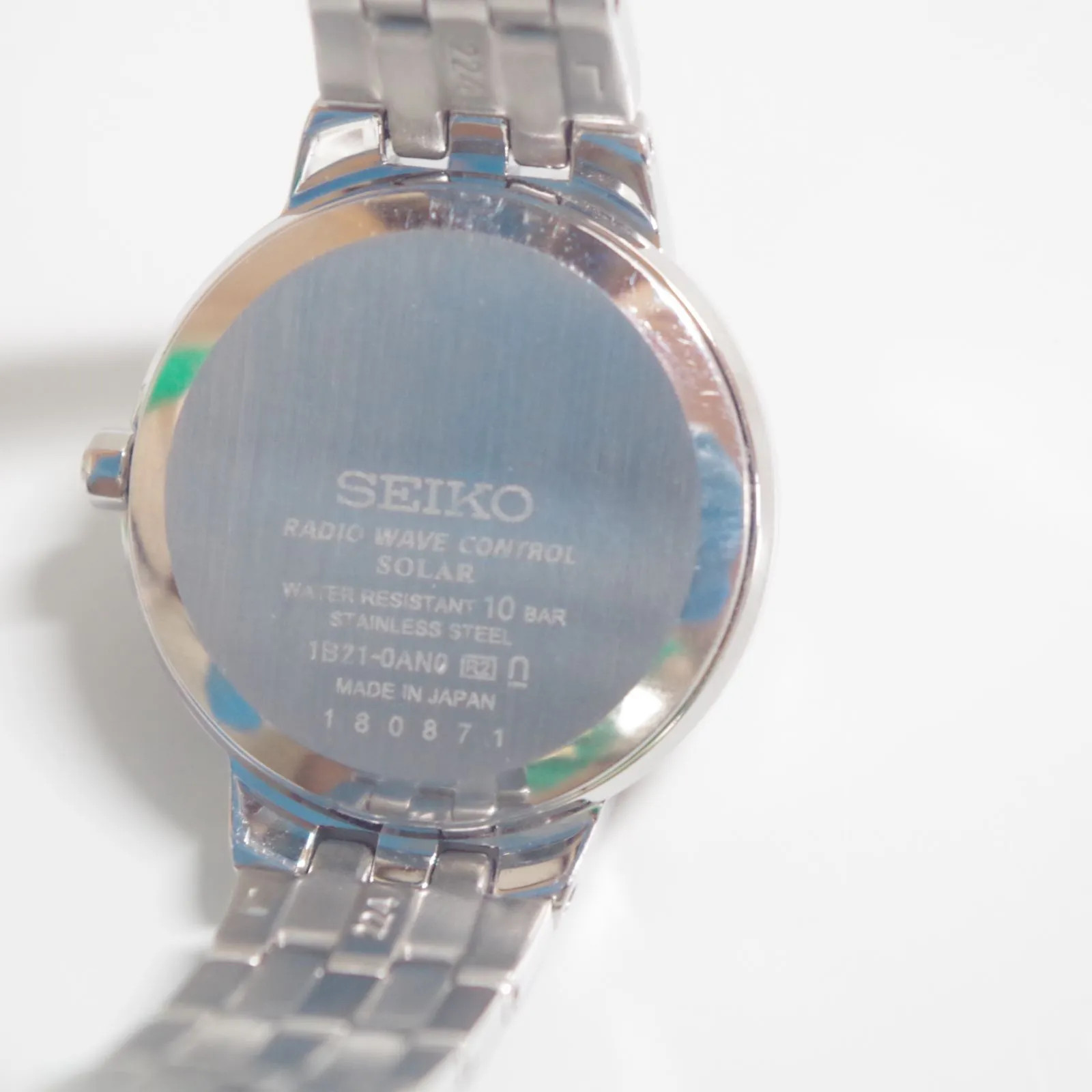 A7029 CITIZEN H058-T017487 / SEIKO 1B21-0AN0 Solar Radio-Controlled Watches (Set