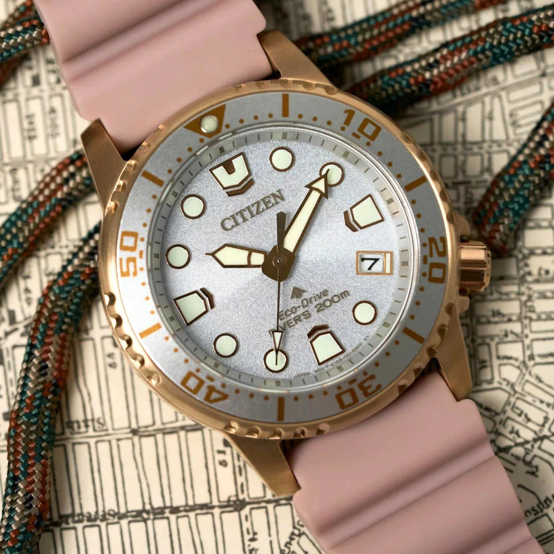 Reverse Import Overseas Model Unisex Model CITIZEN Promaster Diver Eco Drive