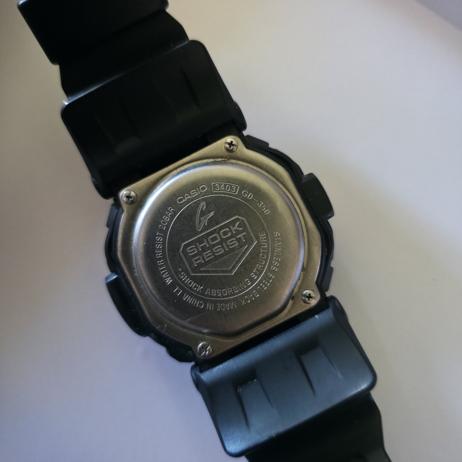 The Casio G-Shock GD-350