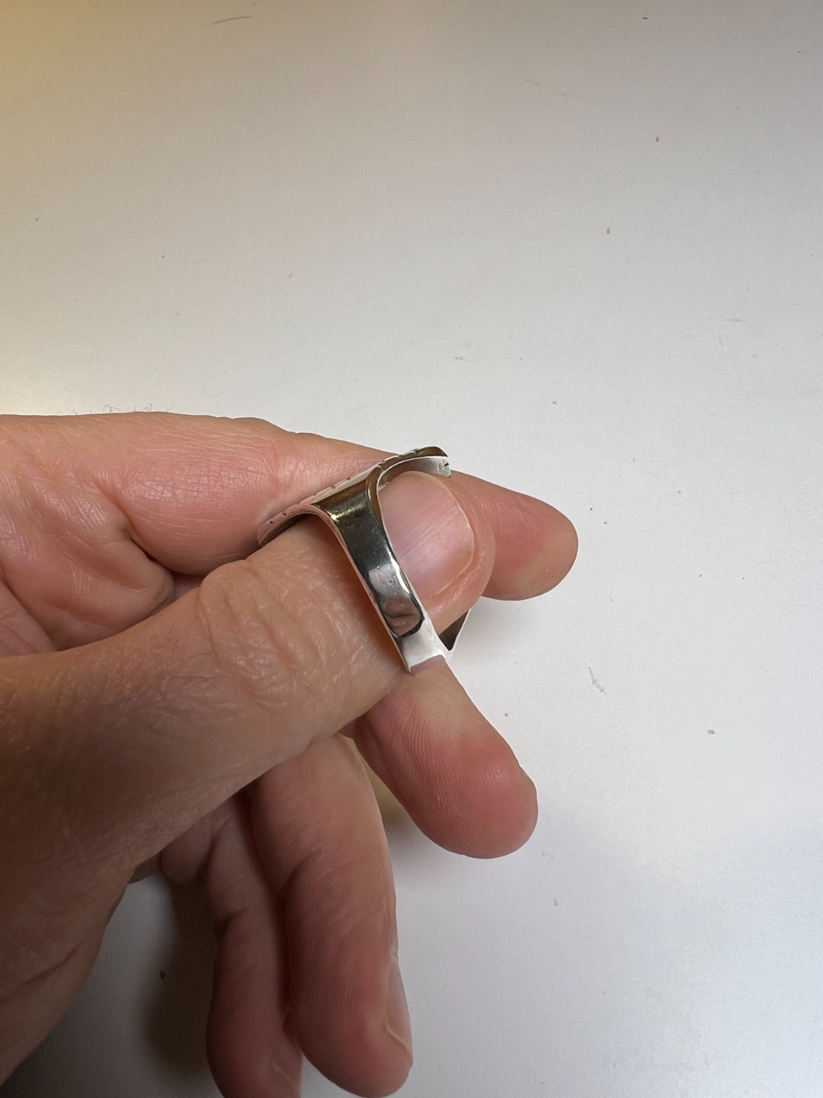 Mens Ring Sterling Silver Turquoise Navajo Trevor Jack Size 12.25 Southwestern