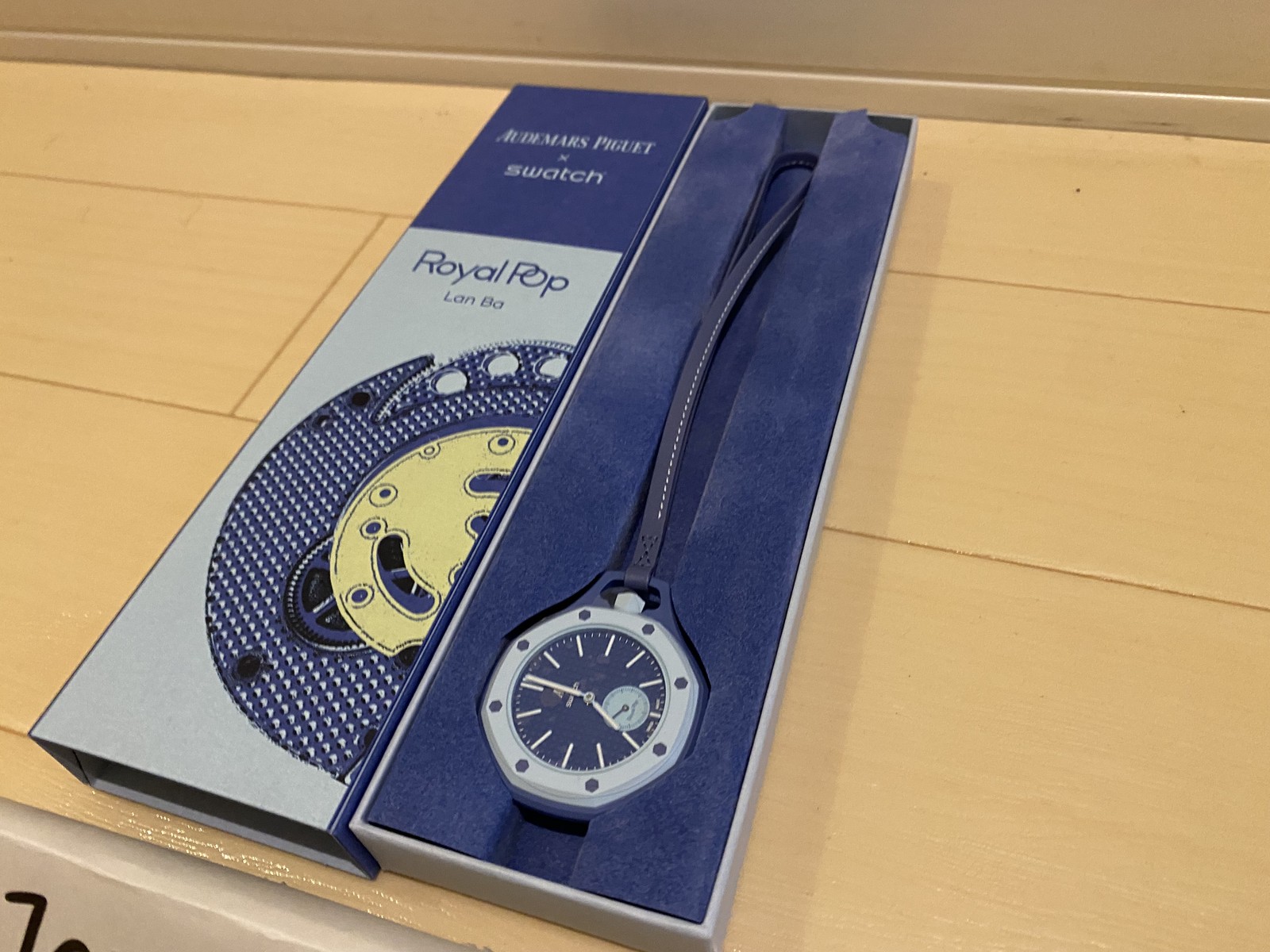 Swatch x Audemars Piguet Royal Pop Lan Ba Blue Watch Rare 2026 NEW