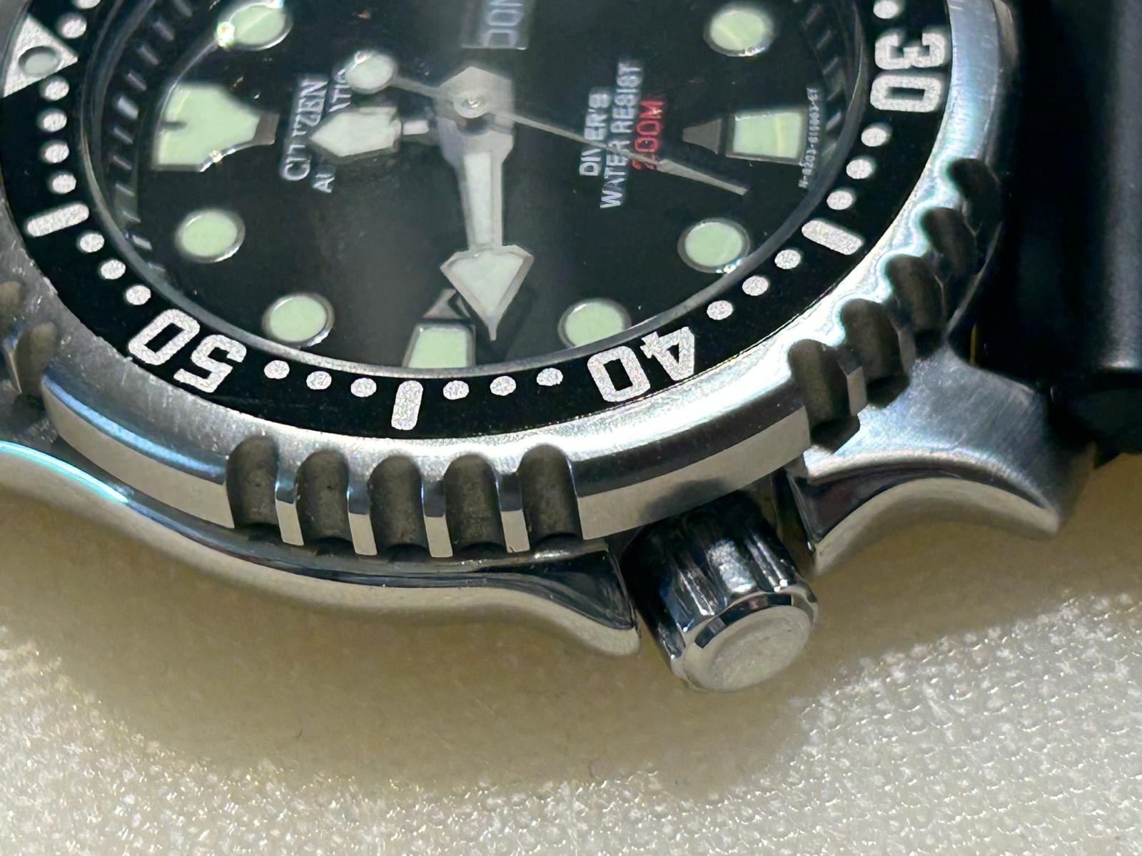 Citizen Promaster NY0040-09E Automatic Diver 200m Black Dial Watch w/ Box