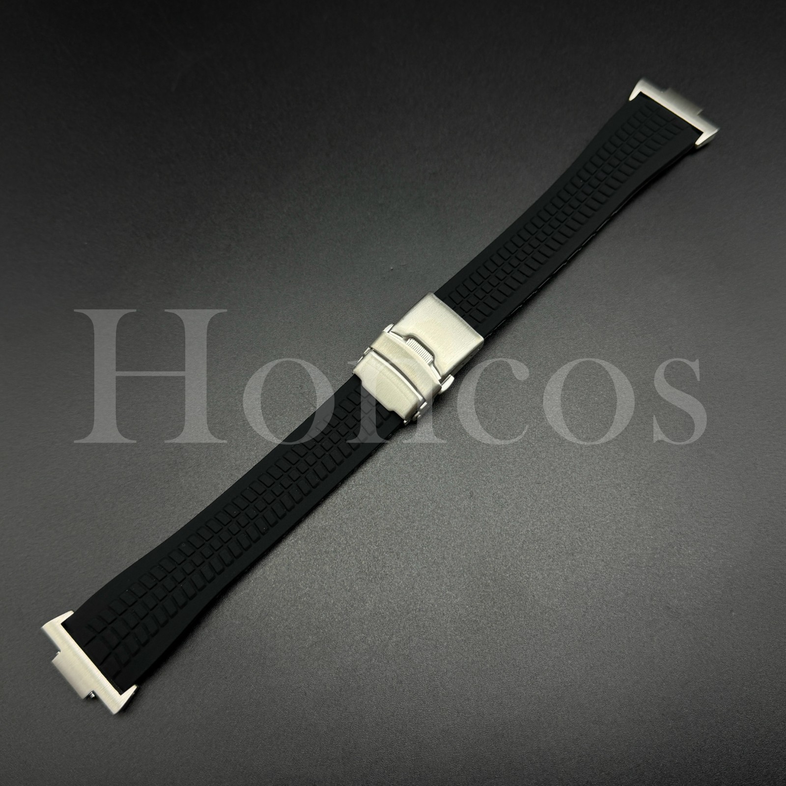 Replacement Aquanaut Rubber Band Watch Strap Fits for Tissot PRX Clasp + Adapter