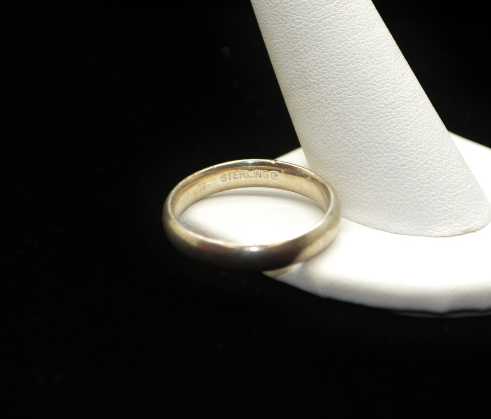 Sterling Silver Smooth Edges Large Band Ring SZ 12.0 #FMF288