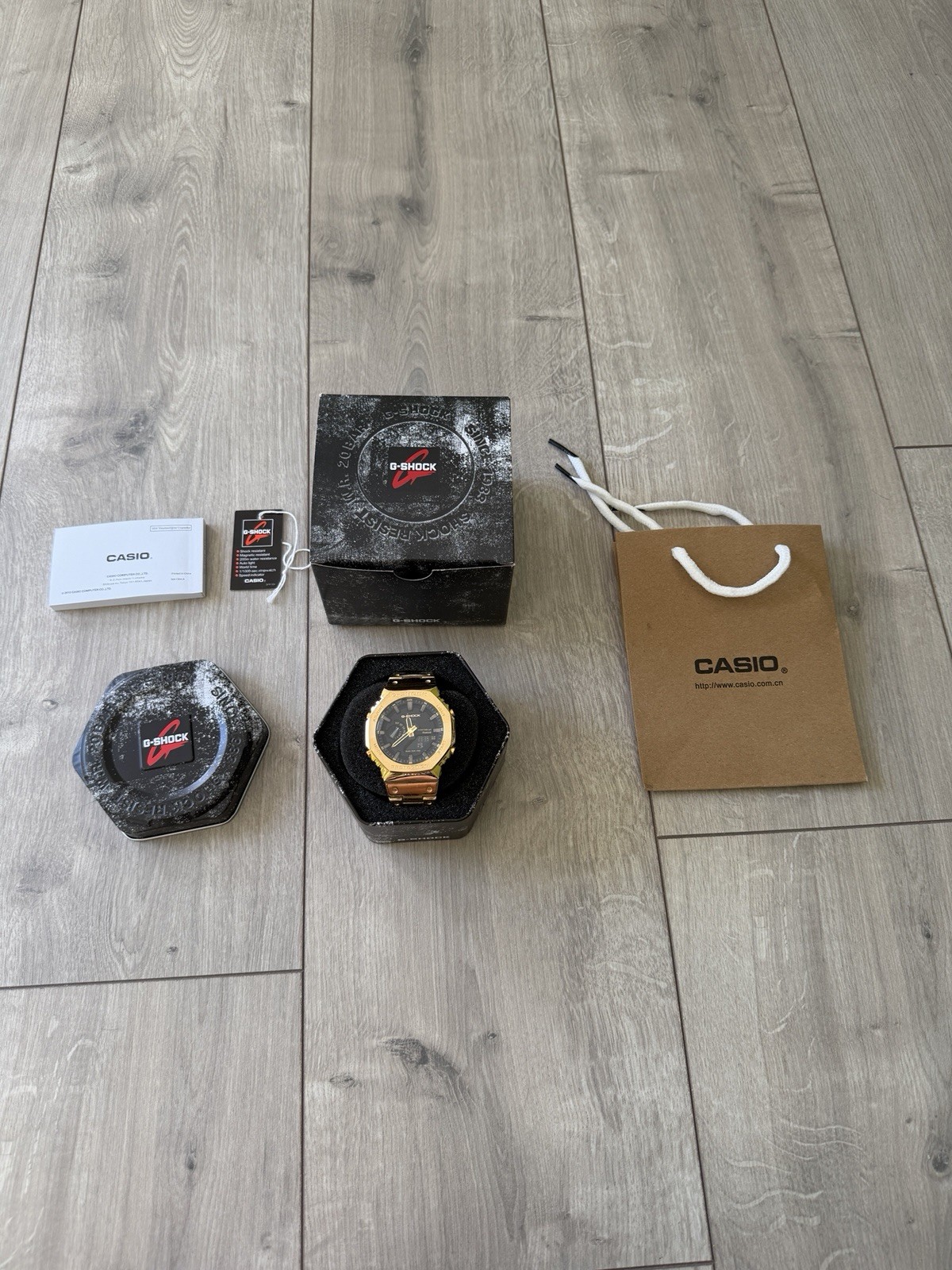 Casio – G-Shock gold watch
