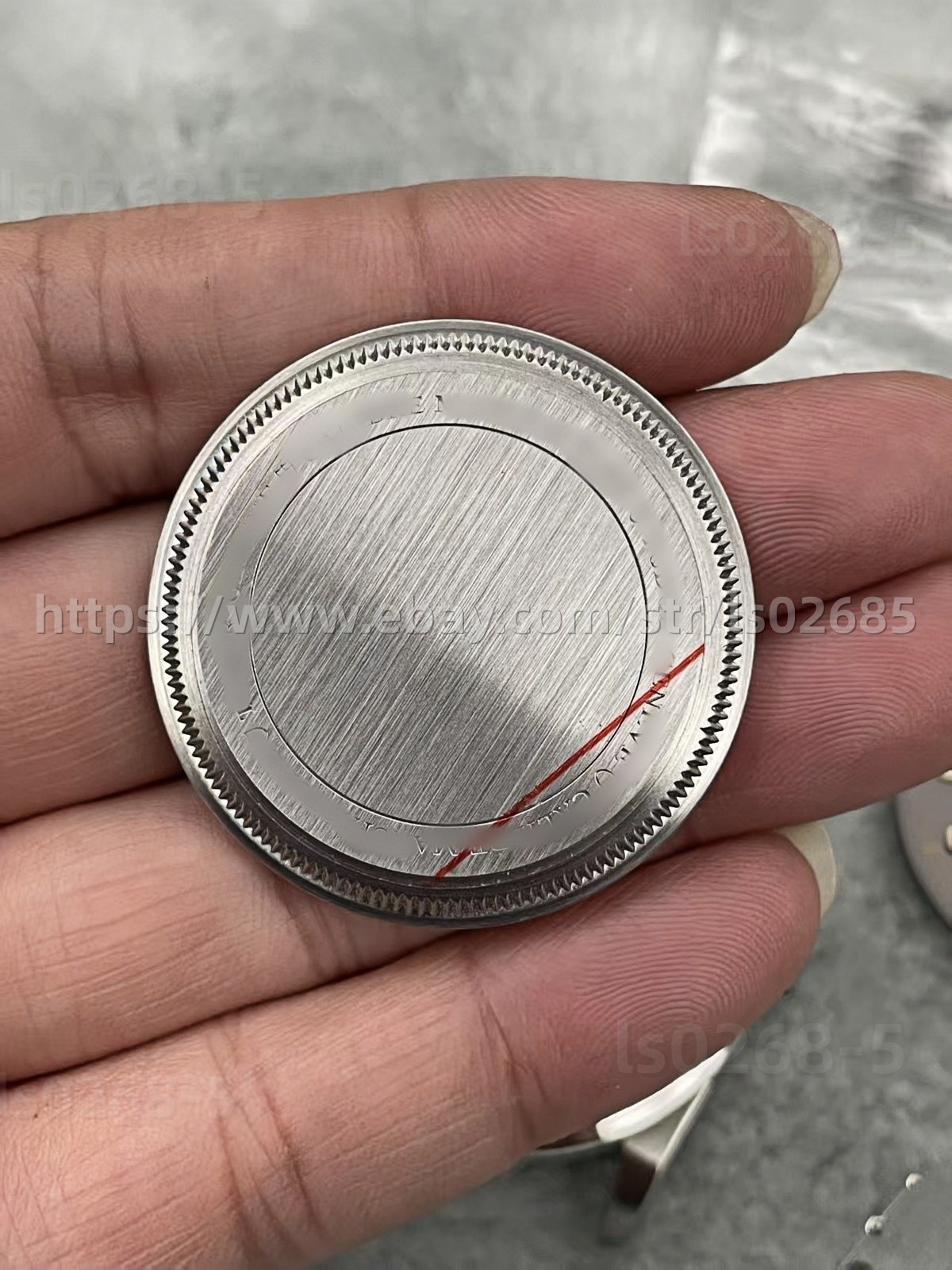 DIY SET for 2824 39MM watch case + dial + hands + Strap sapphire