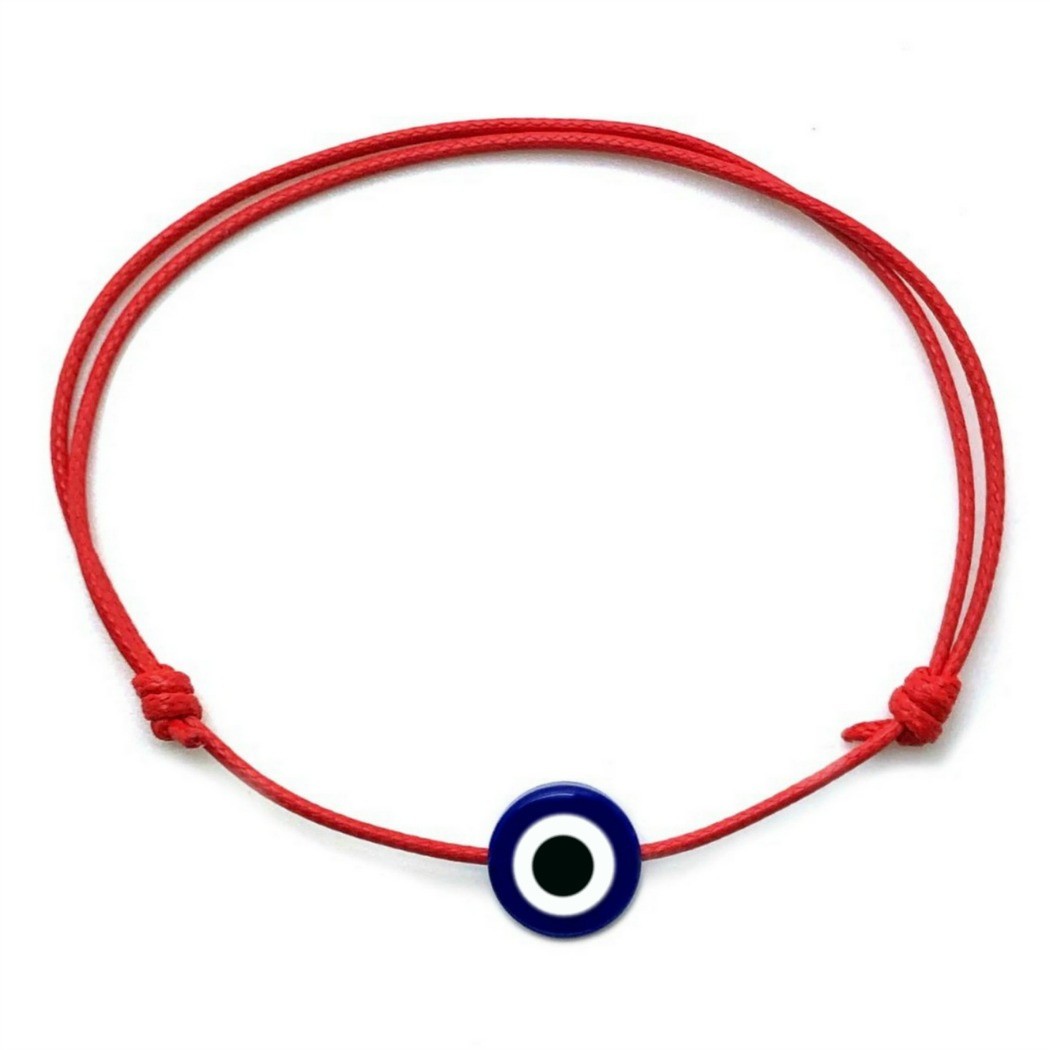 EVIL EYE BRACELET Red String Surfer Good Luck Protection Men Women Adjustable