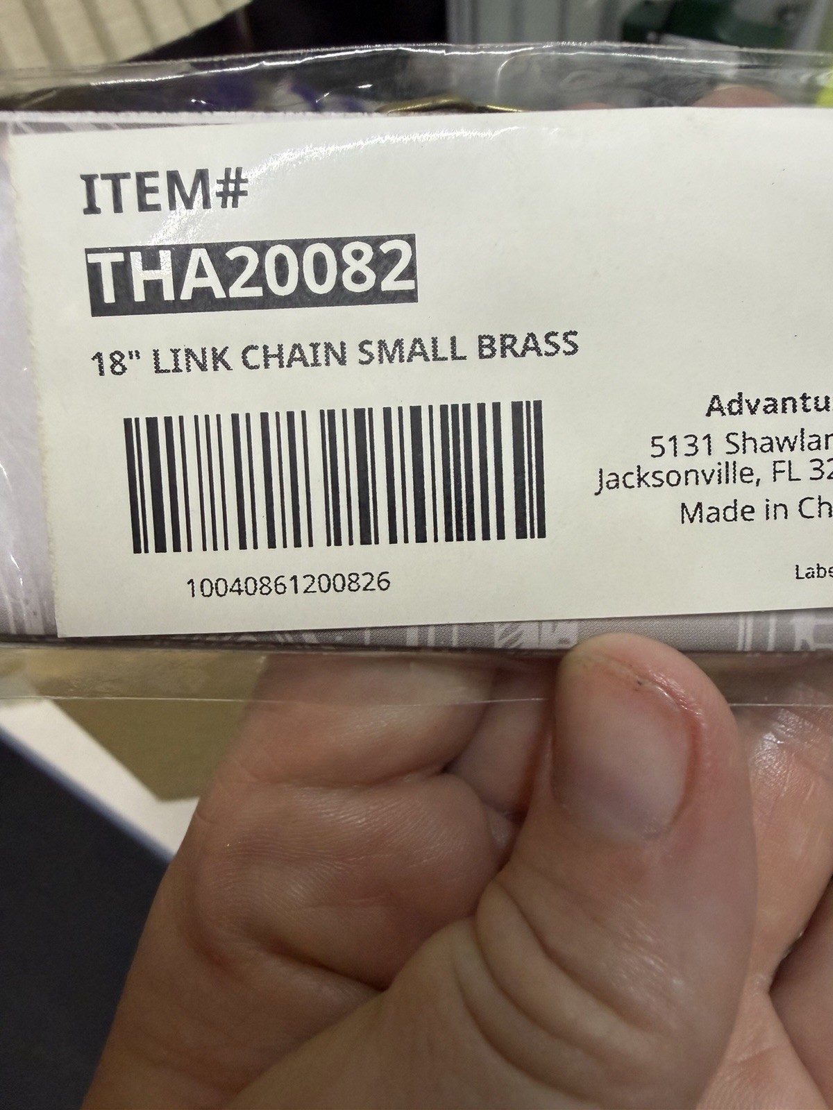 6 pack 18” Brass Link Chain Necklaces with Lobster Clasp