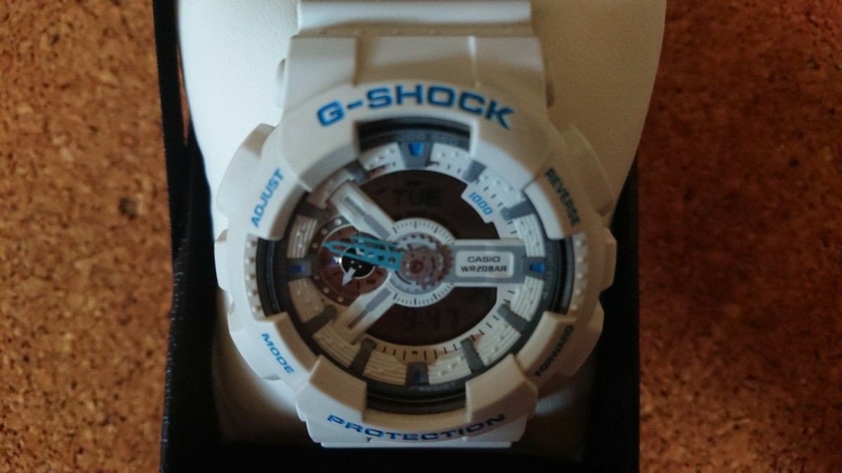 Casio G-SHOCK GA-110SN-7AJF Hyper Colors White Blue Watch