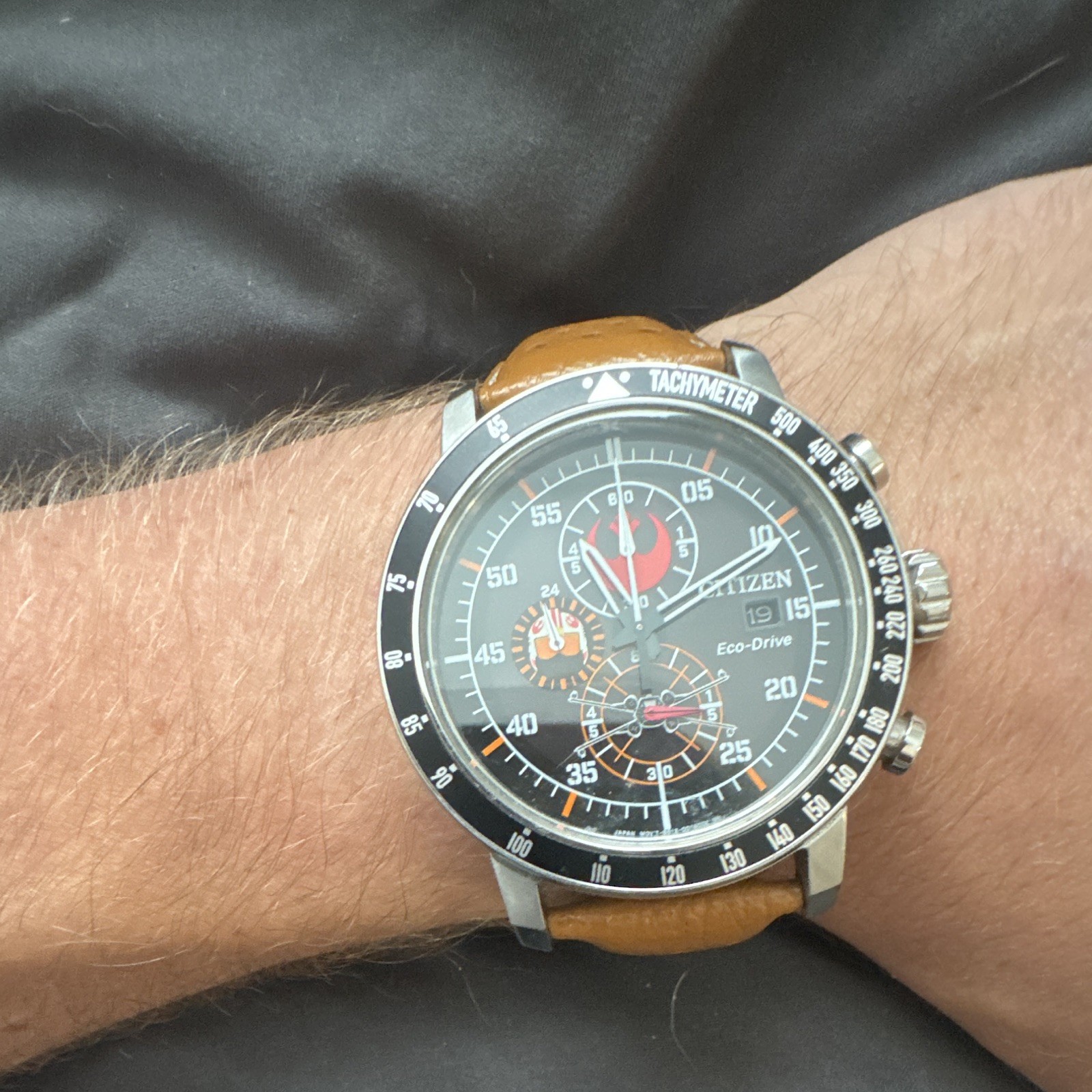 Citizen Star Wars Luke Skywalker Men’s Watch CA0761-06W- With Box