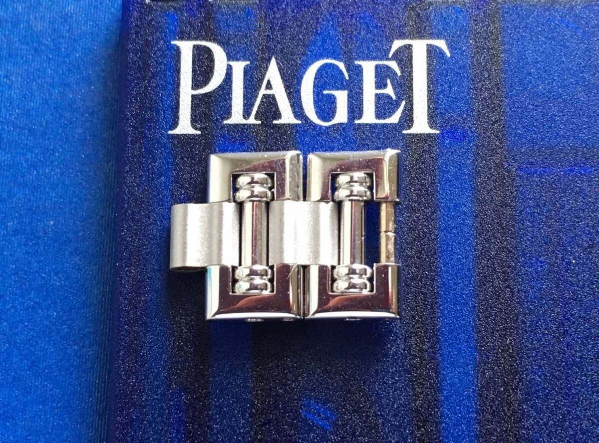 PIAGET 1 Link Dancer Ladies Watch Bracelet Parts 18K White Gold 12mm used Japan