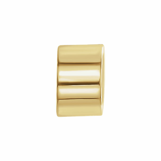 14K Solid Yellow Gold 2.0x1mm Straight Cut Tube 1.37mm ID Crimps Stringing Beads