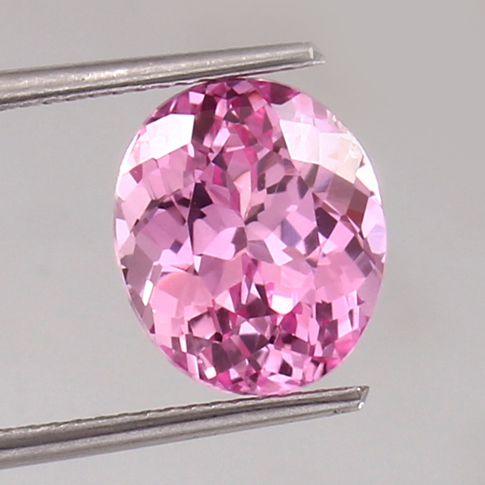 AAA Natural Flawless Ceylon Pink Sapphire Oval Loose Gemstone Cut 11×9 MM