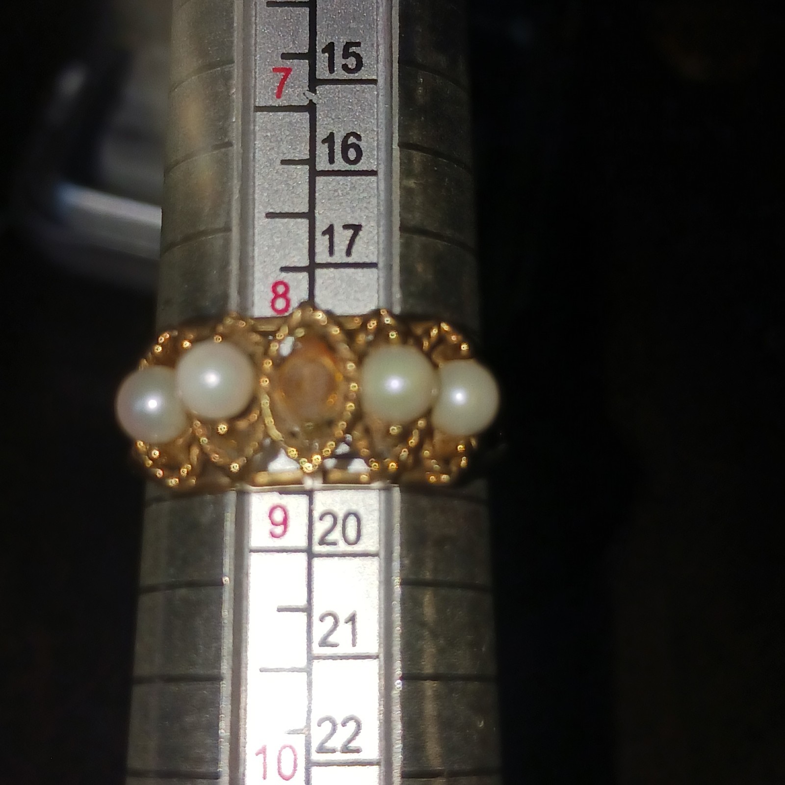 Gold Scrap Ring 2 grams Plus (Including stone ) 10k , Missing Stone