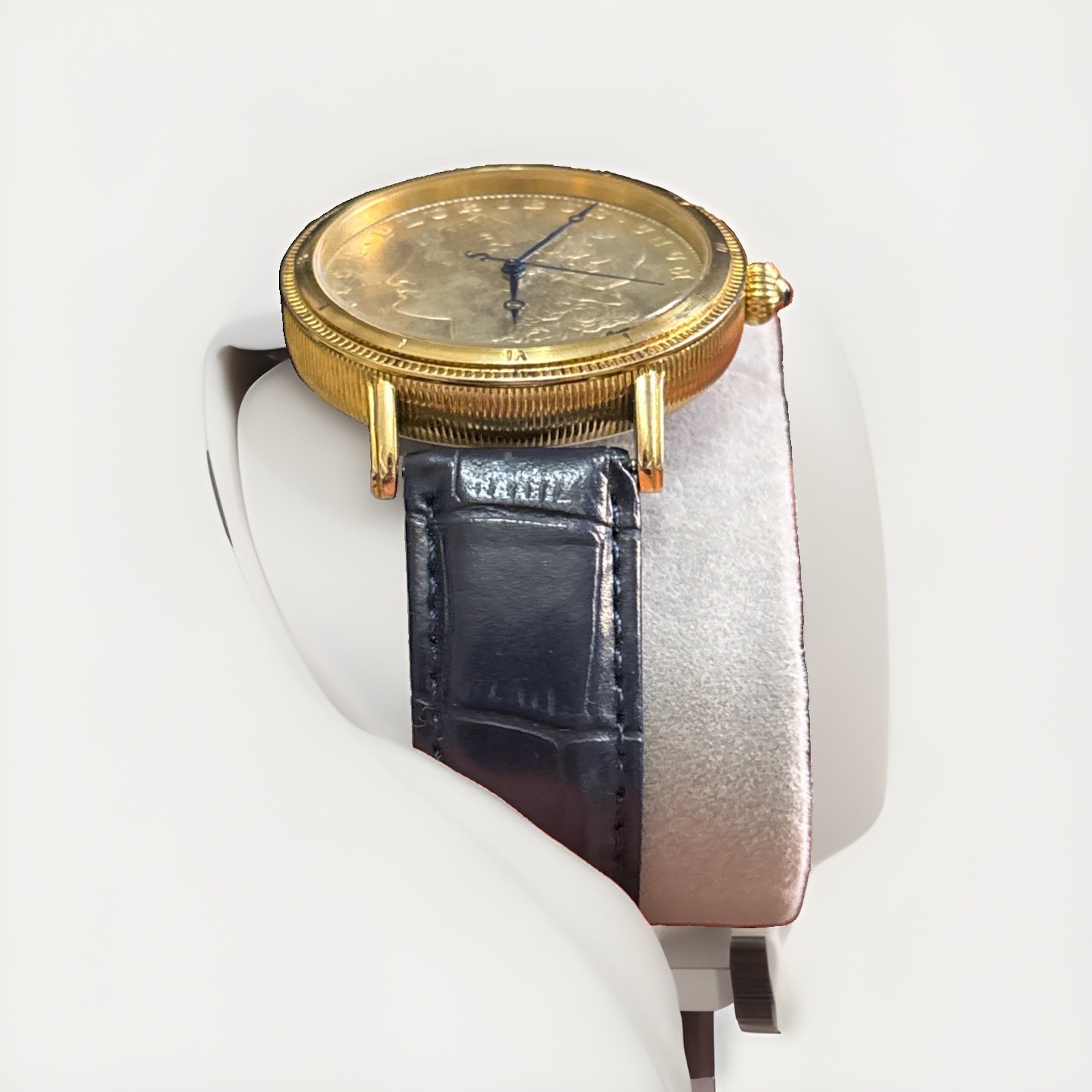 Stauer Morgan Silver Dollar Men’s Watch Rare For Collectors