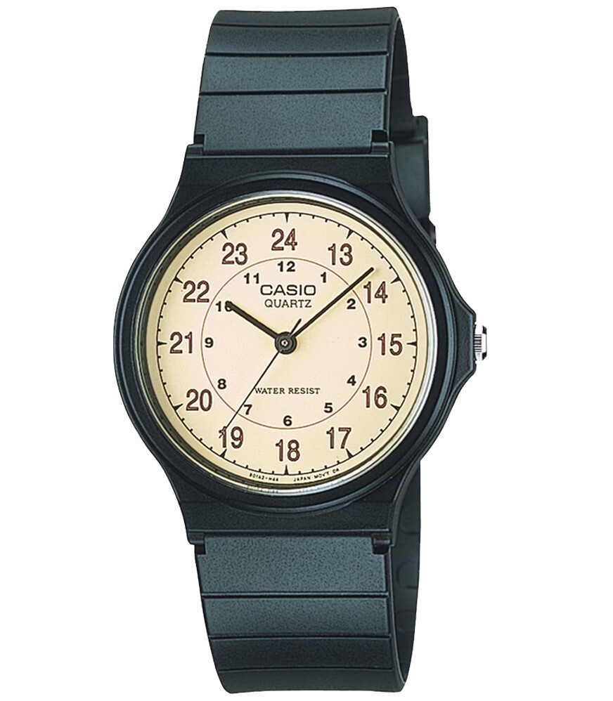 Casio MQ24-9B, Men’s Black Resin Watch, Analog, Water Resistant, NEW