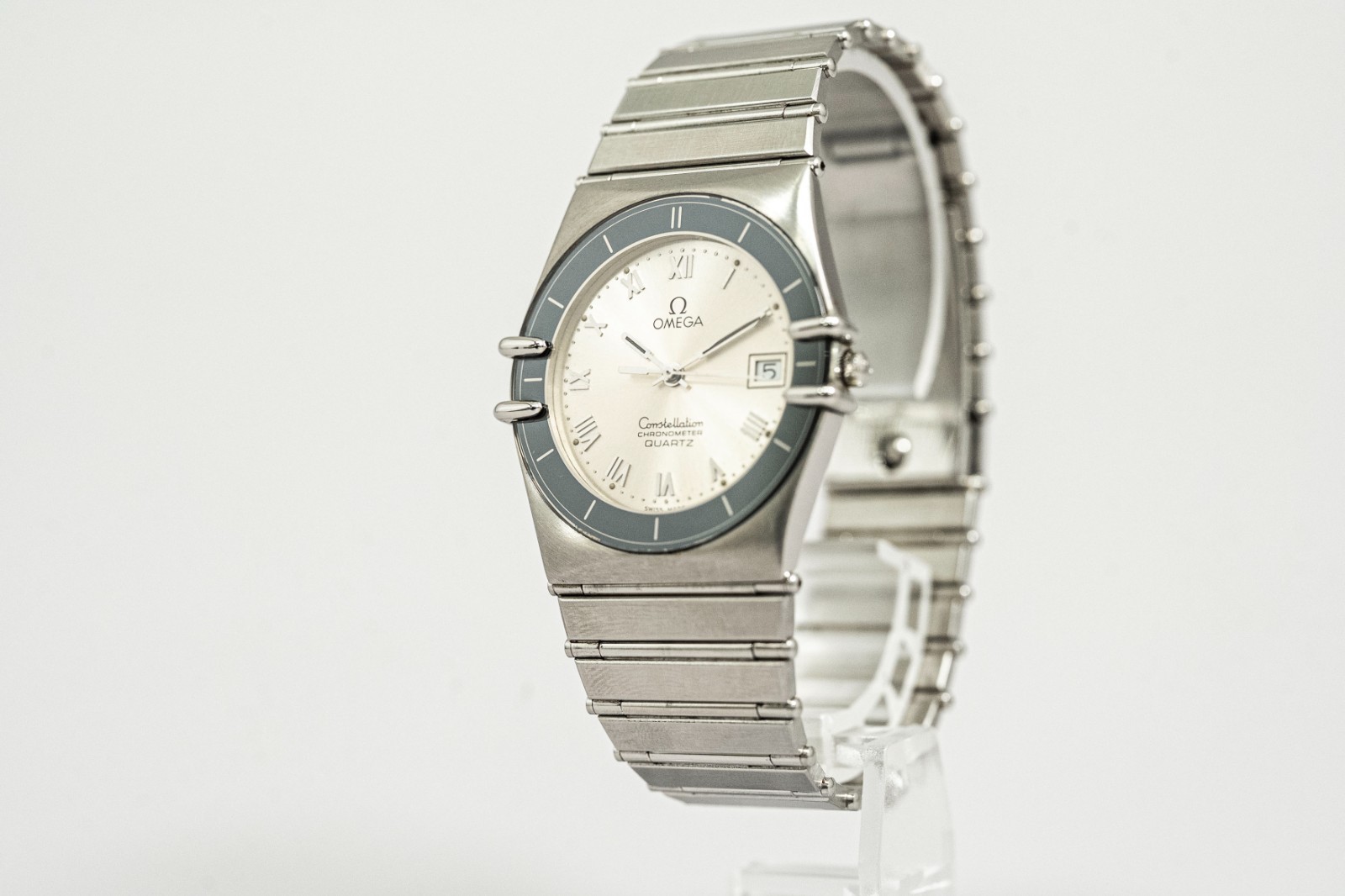 **NEAR MINT** Vintage OMEGA Constellation Cal.1431 Quartz Chronometer Roman Mens