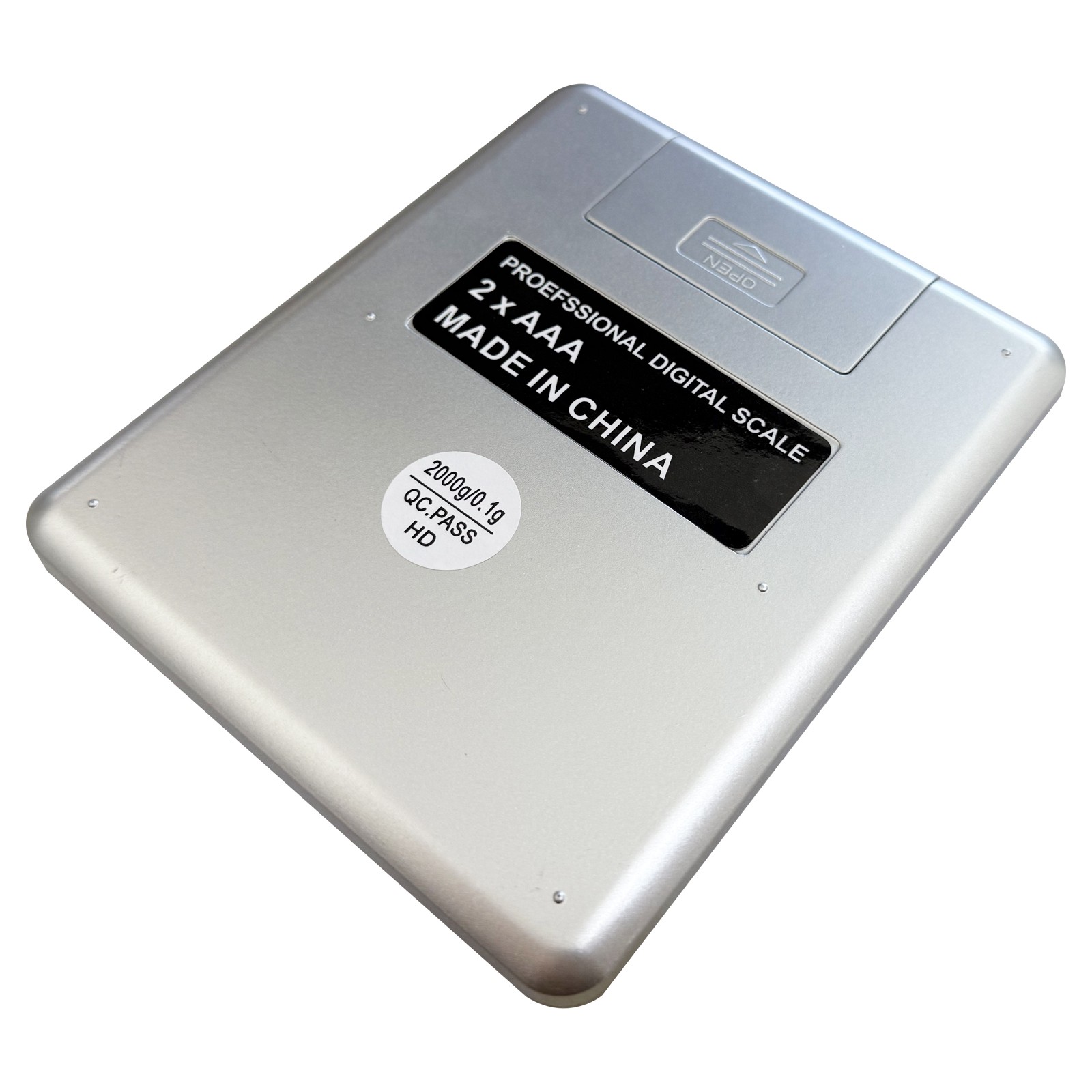 Mini Precision Digital Gram Jewelry Scale Pocket Balance LCD Light 2000g x0.1g