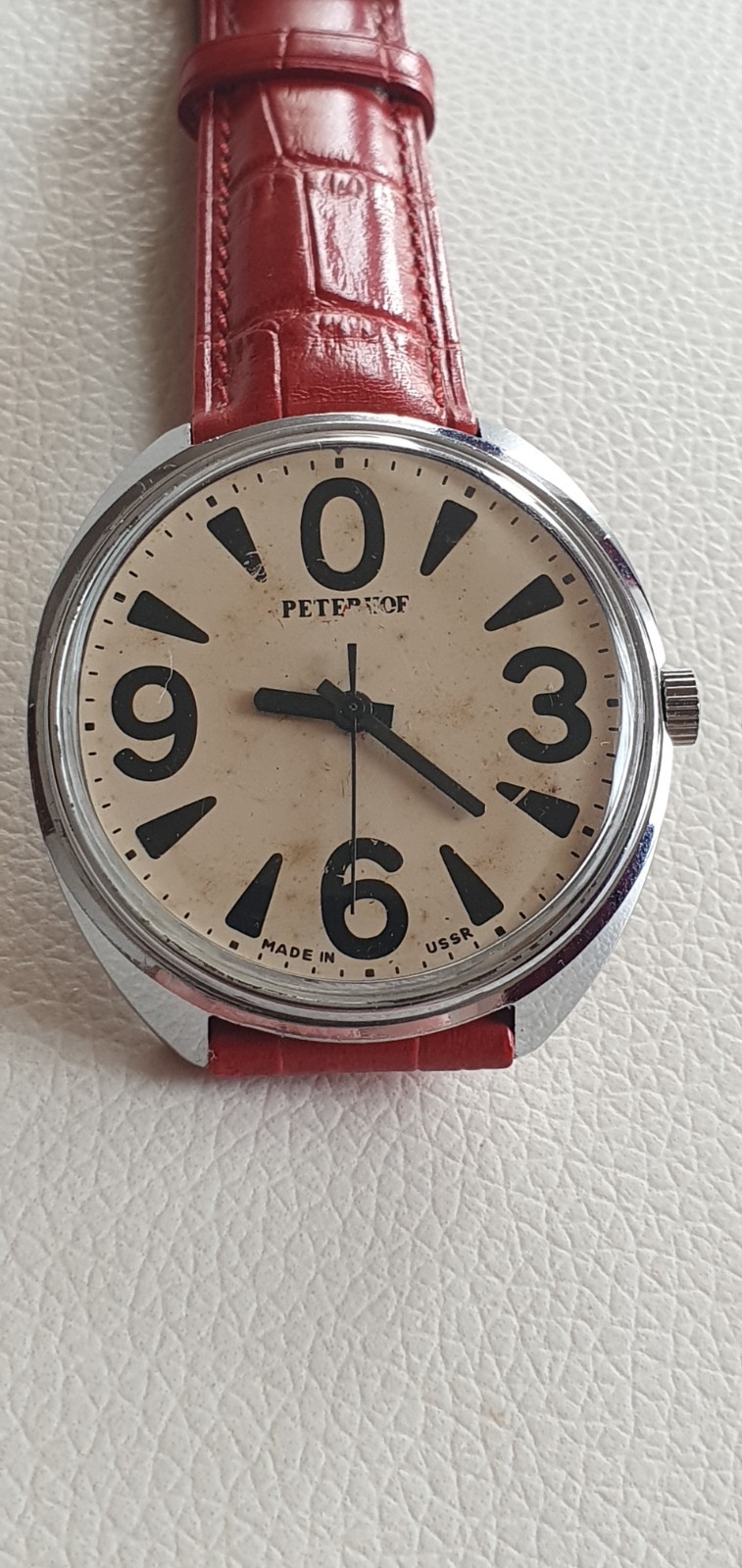 Very Rare Serviced RAKETA BIG ZERO PETERHOF 2609.HA USSR Made Watch