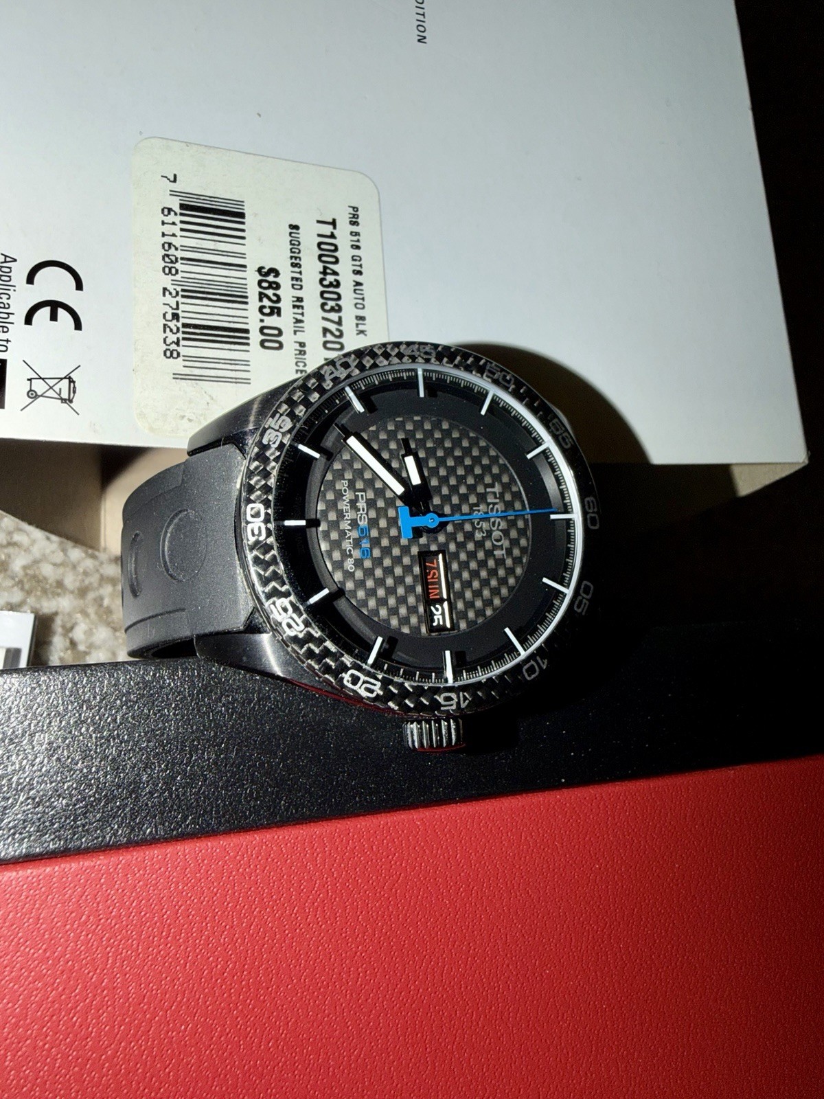 Tissot T-Sport Black Carbon Men’s Watch – T100.430.37.201.00