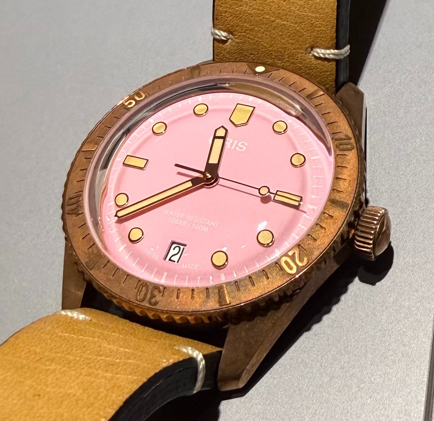 Oris Divers Sixty-Five “Cotton Candy” Pink Unisex Adult Watch