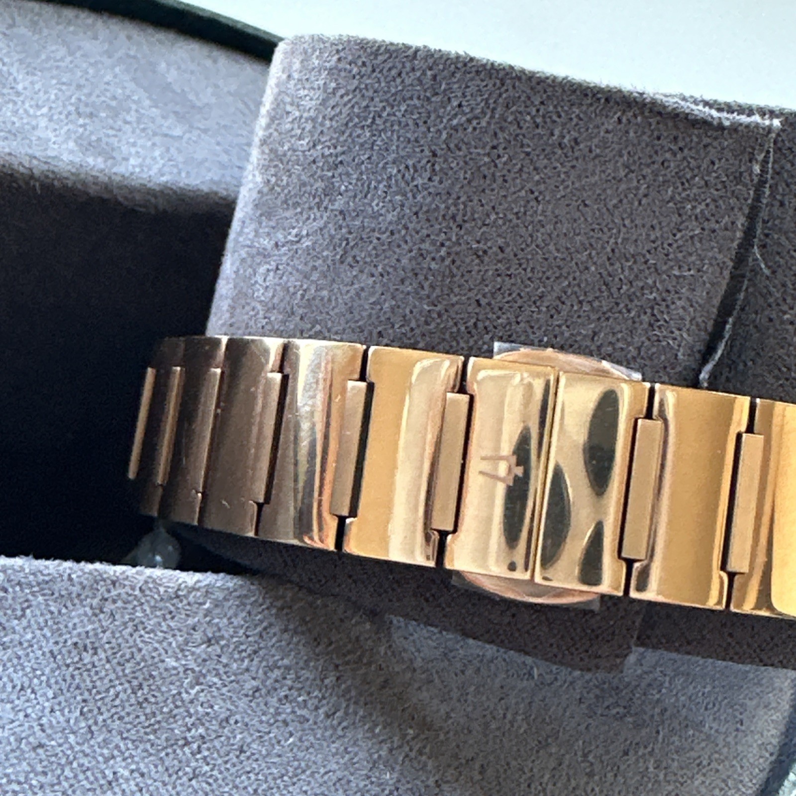 Bulova Gemini Quartz Diamond Black Dial Ladies Watch 97P158 *Chipped Crystal*