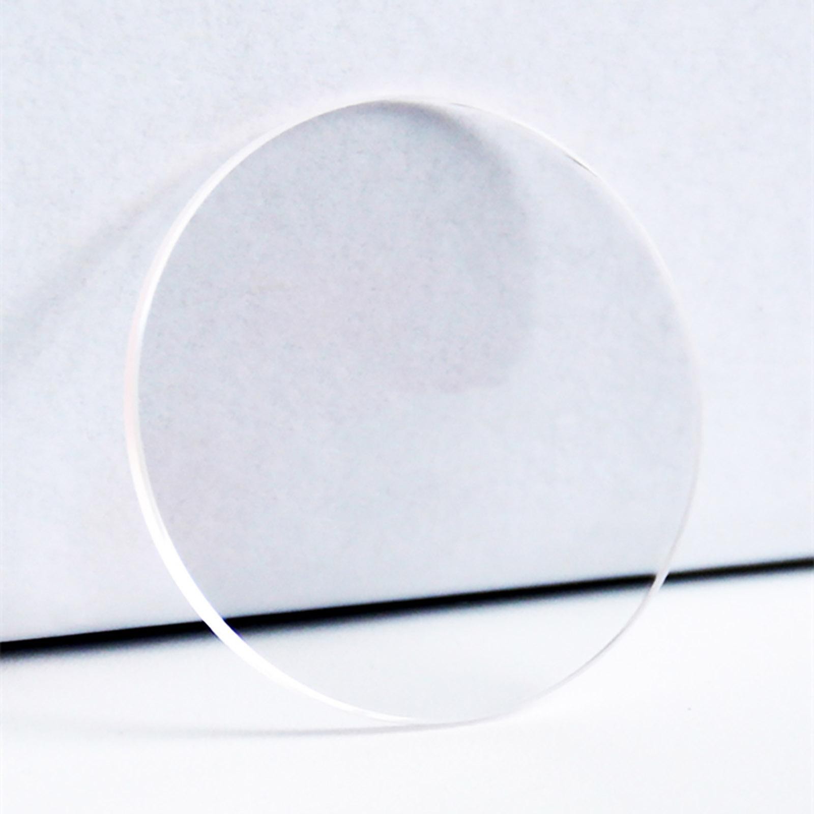 28-36.5mm Diameter 1.5mm Edge Thicknesss Sapphire Flat Watch Glass Crystal Tool
