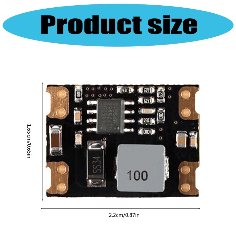 3A 8W DC6V-36V Step-Down Module Input Selectable Outputs of 3.3V 5V 9V 12V