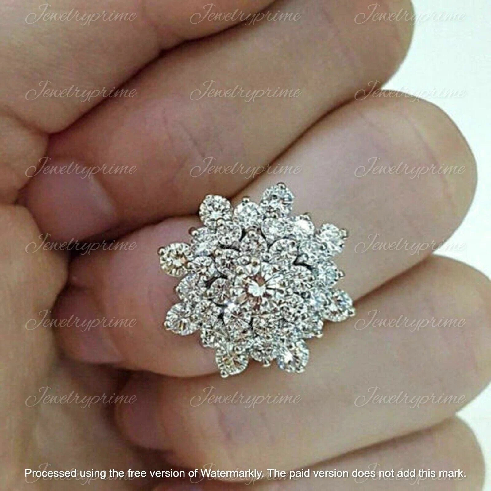 1.50 CT Round Cut Lab Created Diamond Engagement Ring 10k Yellow Gold Finish