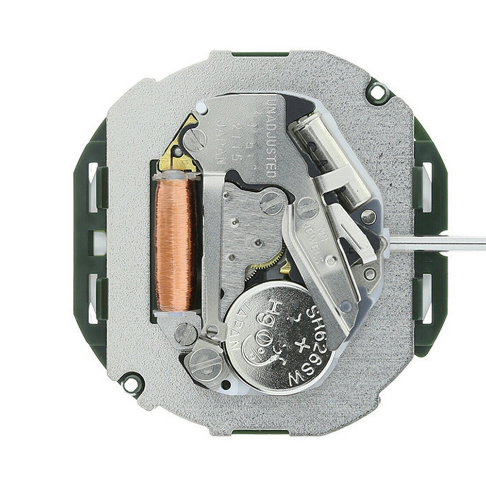 23.3mm 3-Hand Date @ 3 Quartz Watch Movement with Battery&Stem For Miyota 2115
