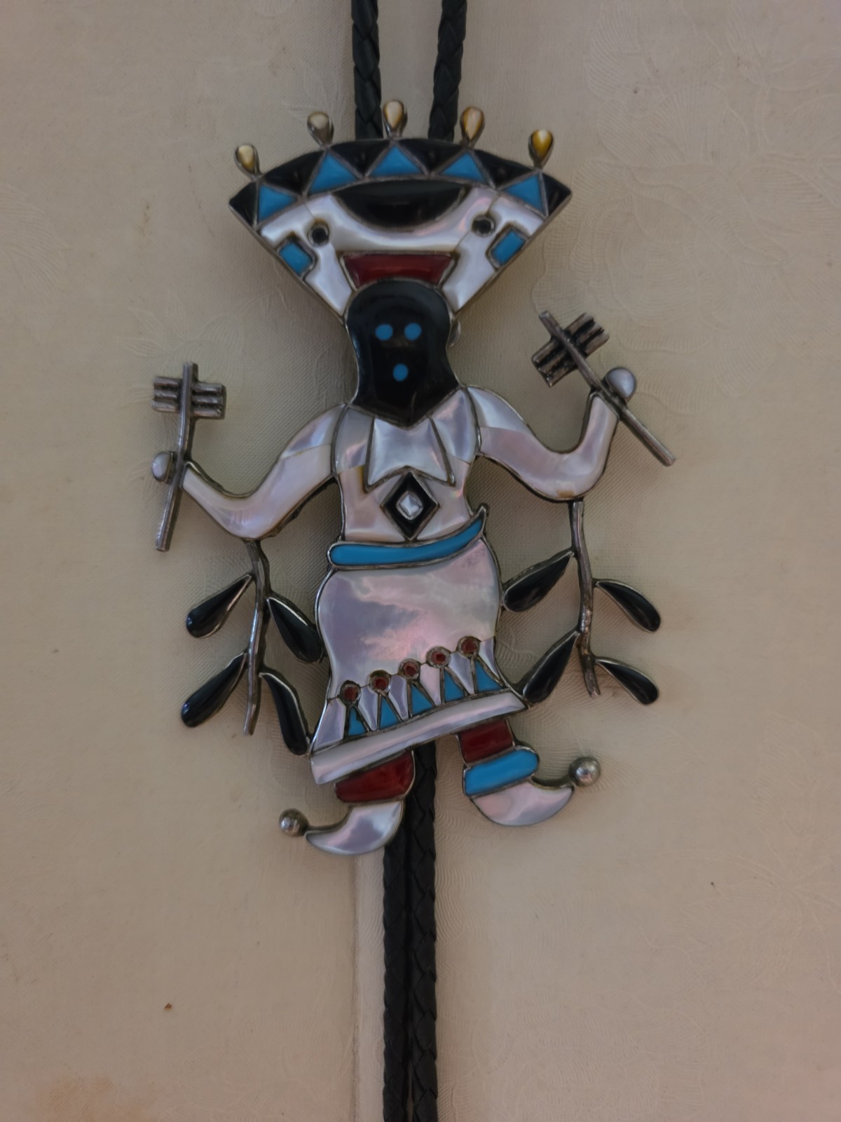 Vintage Zuni Bolo Tie