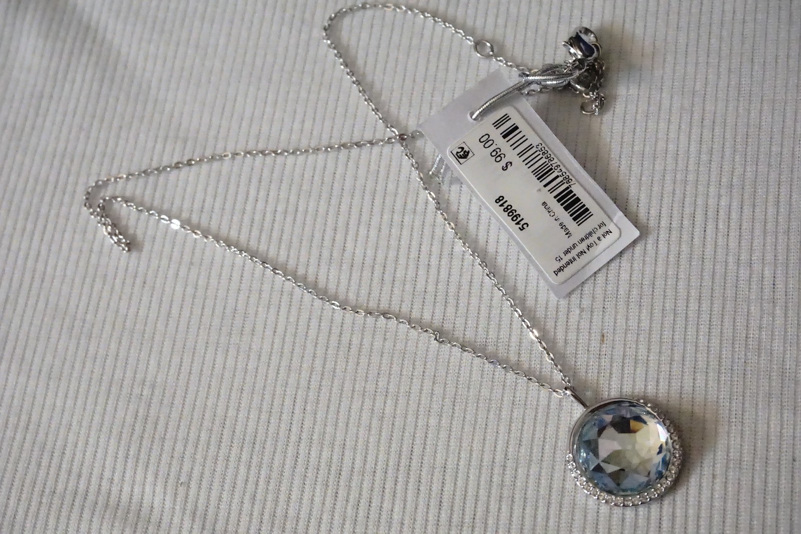AUTH Swarovski Except Pendant – 5199818 NO BOX