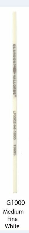 GLARDON VALLORBE CERAMIC FIBER FILES PILLAR 2mm x 0.5mm POLISHING CLEANING