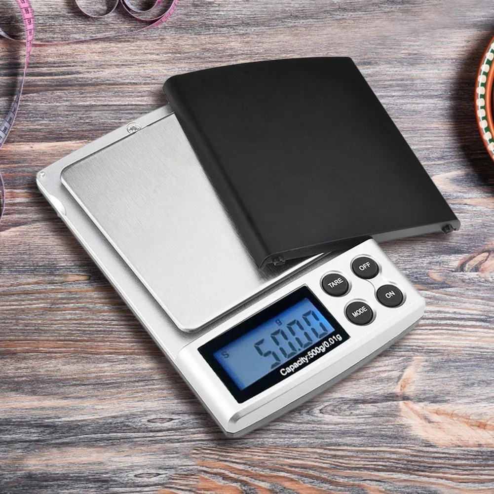 DS-19 500 x 0.01g Digital Pocket Jewelry Scale without Calibration Weights