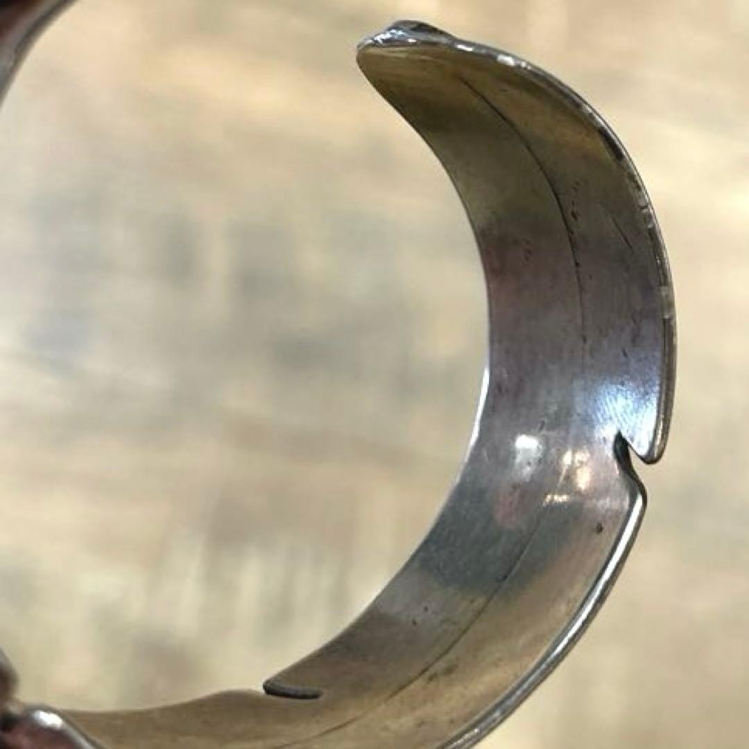 CHAN LUU Silver Feather Bangle Bracelet Used Not specified