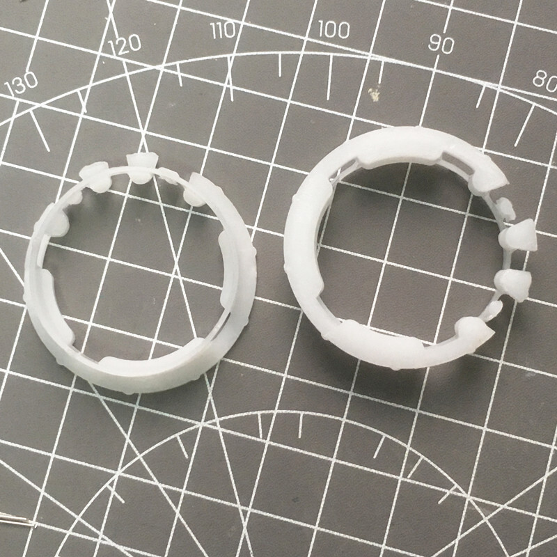 7.6mm Spacer Ring Plastic Watch Movement Cushion Mount for ETA 2824/2836/2846