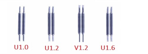 Watchmaker Spring Bar Tool with 8 x Tips Bergeon Replacement 6825/7825 NEW