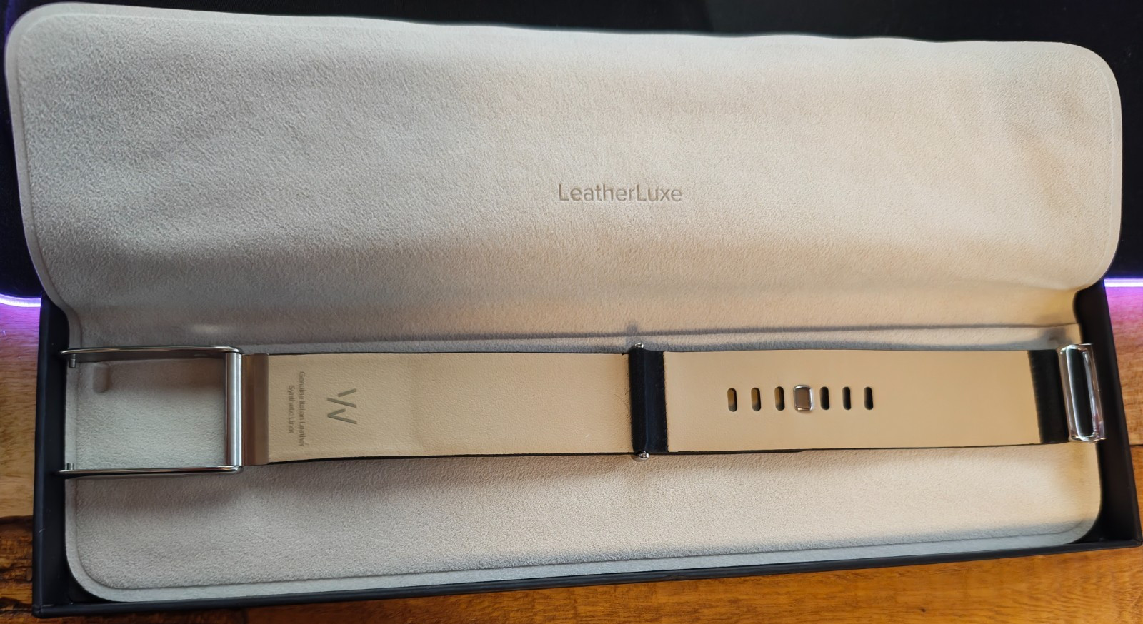 MG LeatherLuxe Band – Genuine Italian Leather Accessory for Health, Fitness, …