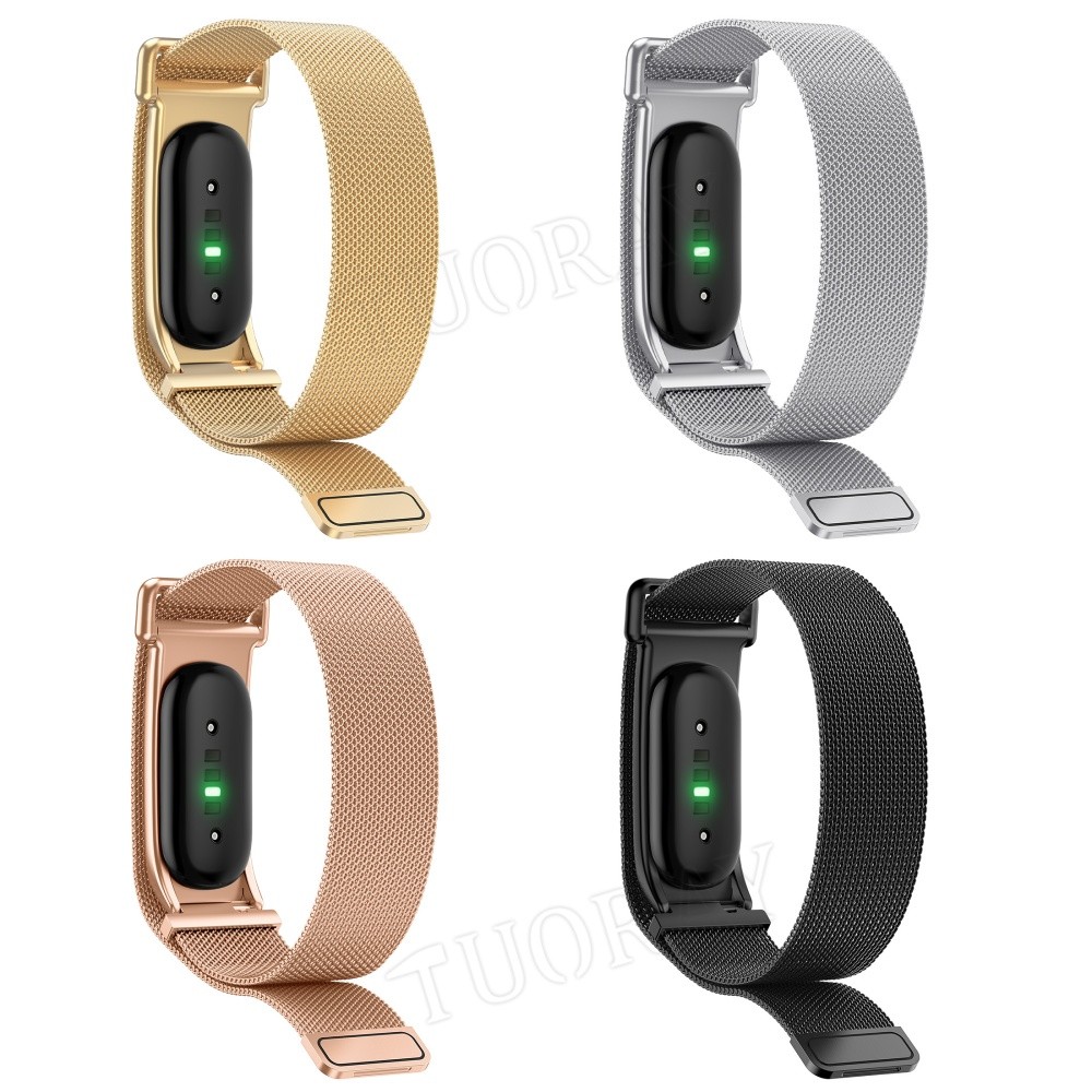 For Google Fitbit Air 2026 Stainless Steel Metal Band Adjustable Wristband Strap