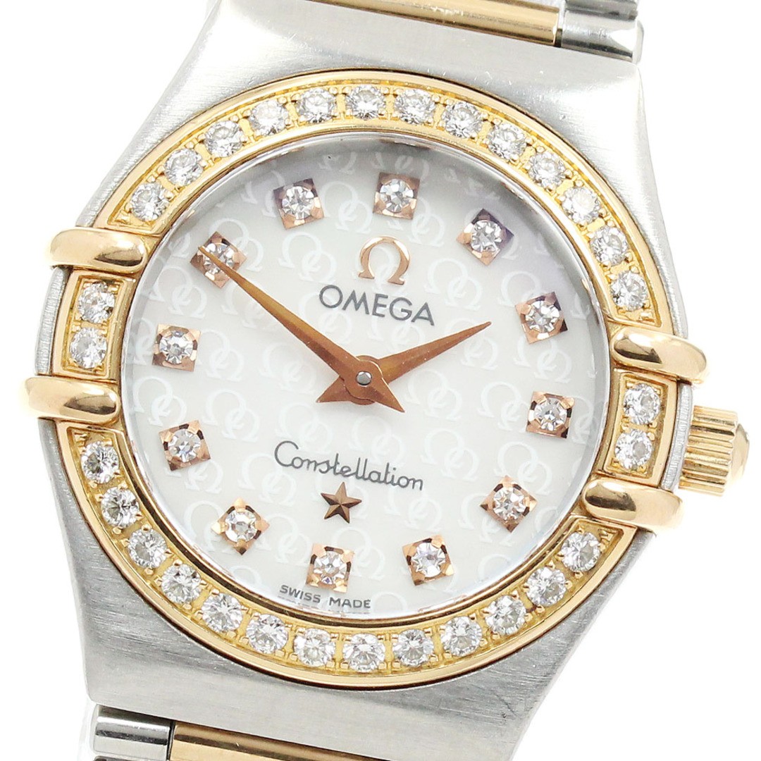 OMEGA 1360.75 Constellation Mini 12P Diamond Bezel Quartz Ladies’ Watch
