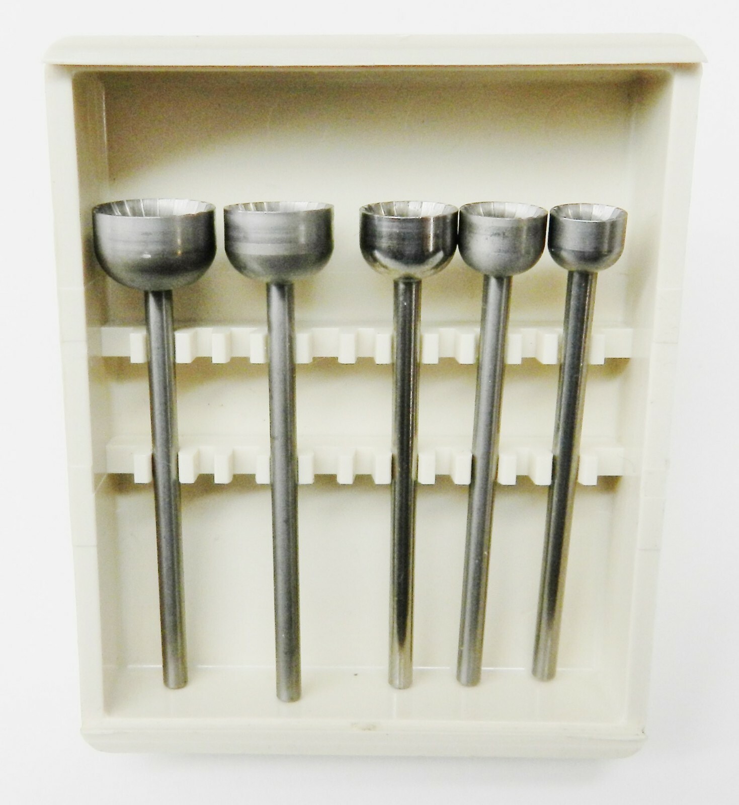 Large Cup Bur Set Fig 77b Concave Cutter Fraise 5Pc Assortment 6mm to 10mm Swiss