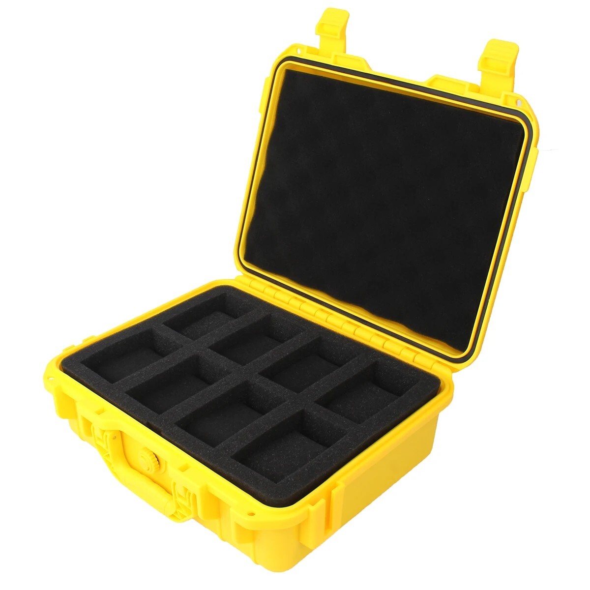 Heavy Duty ABS Plastic Waterproof 8 Watch Storage/Travel Box
