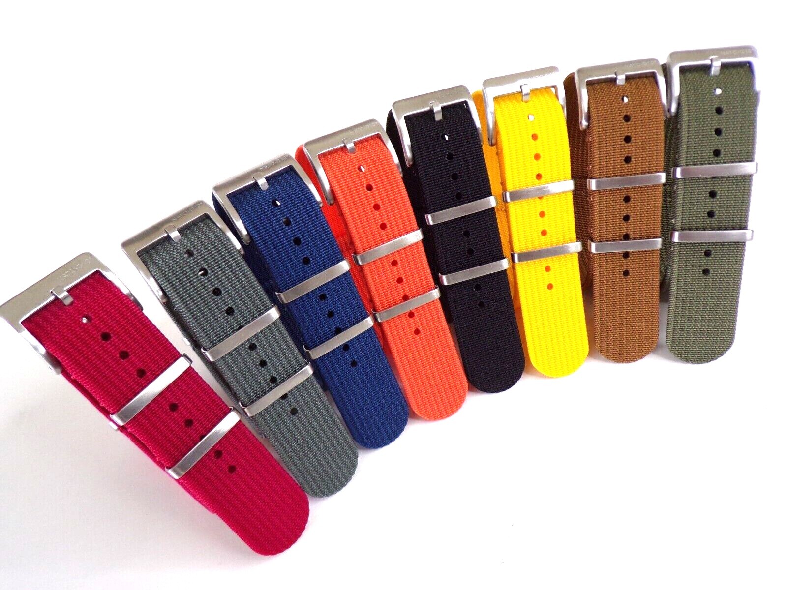 NATO G10 ® NEW RIBBED Xtreme WR Nylon military RAF watch band Pilot strap IW usa